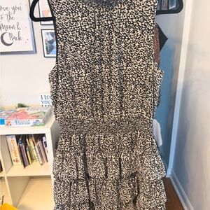 Express Black and White Mini Dress